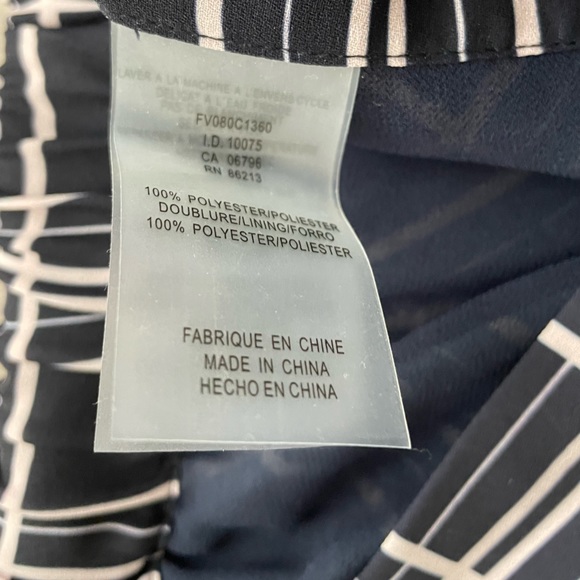 NWT Tristan Asymmetrical Plaid Midi Skirt Lined - Picture 5 of 5